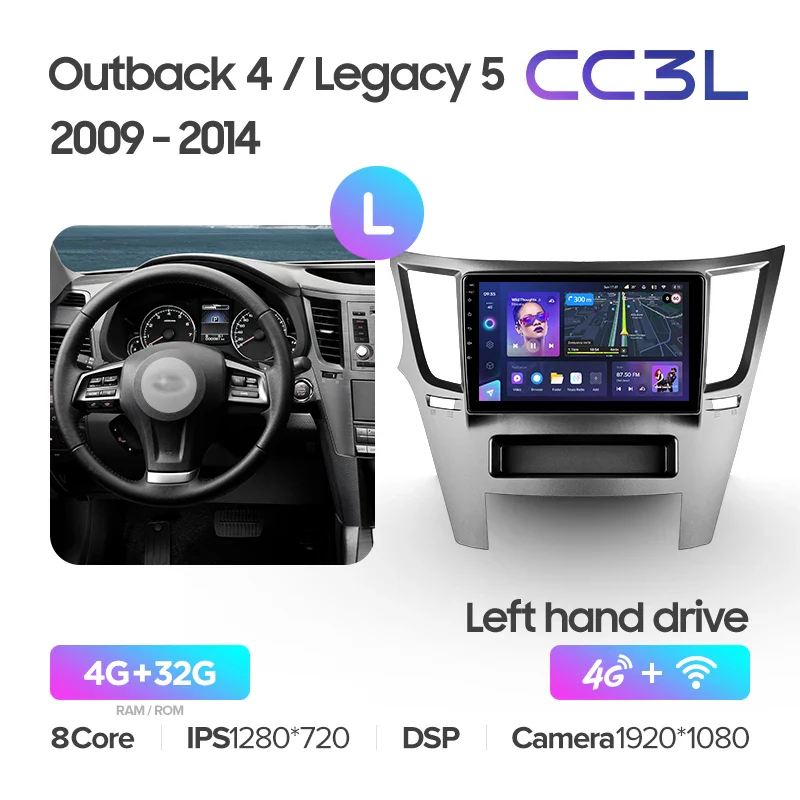 Subaru Outback 4 BR Legacy 5 (2009-2014) Left hand drive - Image 7
