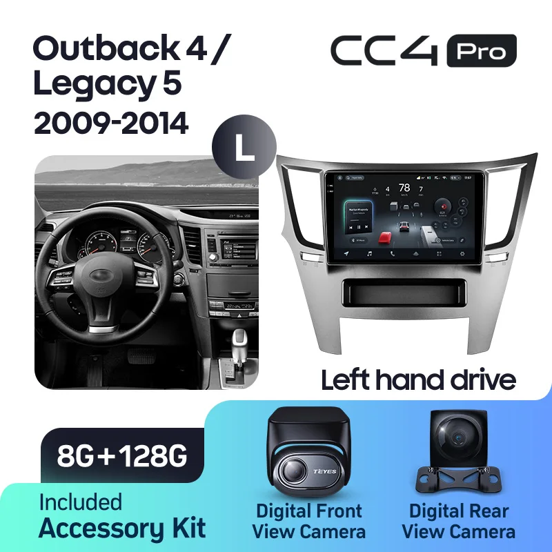 Subaru Outback 4 BR Legacy 5 (2009-2014) Left hand drive - Image 9
