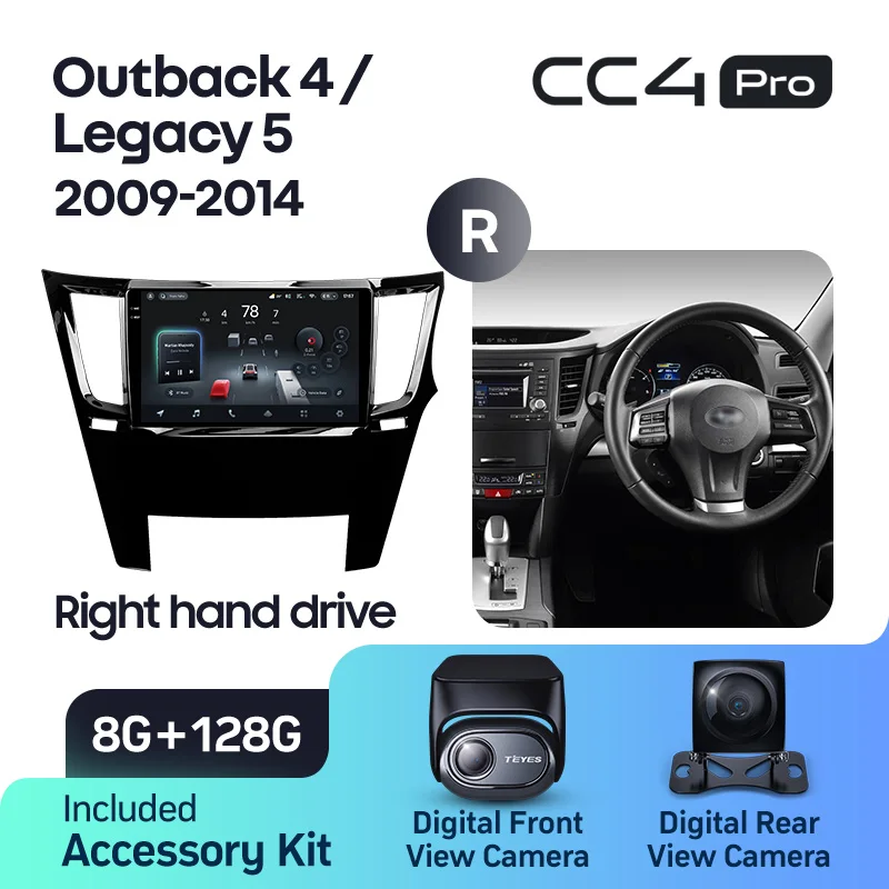 Subaru Outback 4 BR Legacy 5 (2009-2014) Right hand drive - Image 9