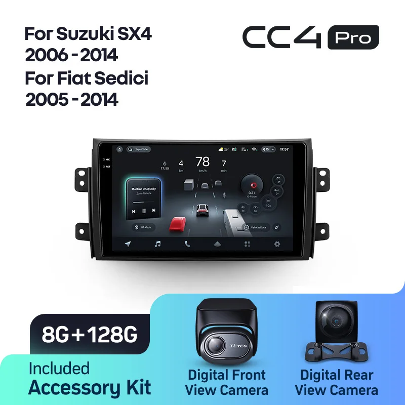 Suzuki SX4 1 (2006-2014) / Fiat Sedici 189 (2005-2014) - Image 10
