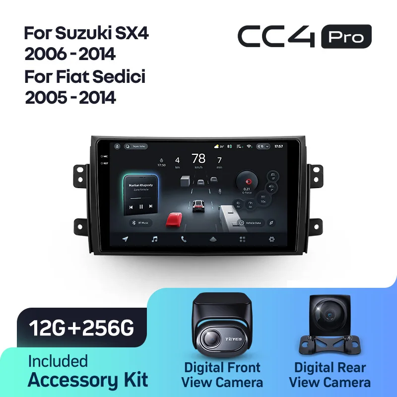 Suzuki SX4 1 (2006-2014) / Fiat Sedici 189 (2005-2014) - Image 7