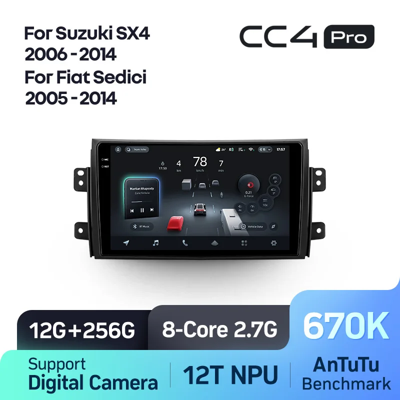Suzuki SX4 1 (2006-2014) / Fiat Sedici 189 (2005-2014) - Image 9