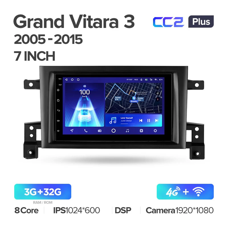 Suzuki Grand Vitara 3 (2005-2015) 7" Screen - Image 7