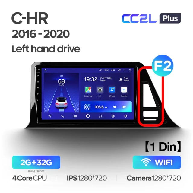 Toyota C-HR CHR (2016-2020) Left Hand Drive - Image 7