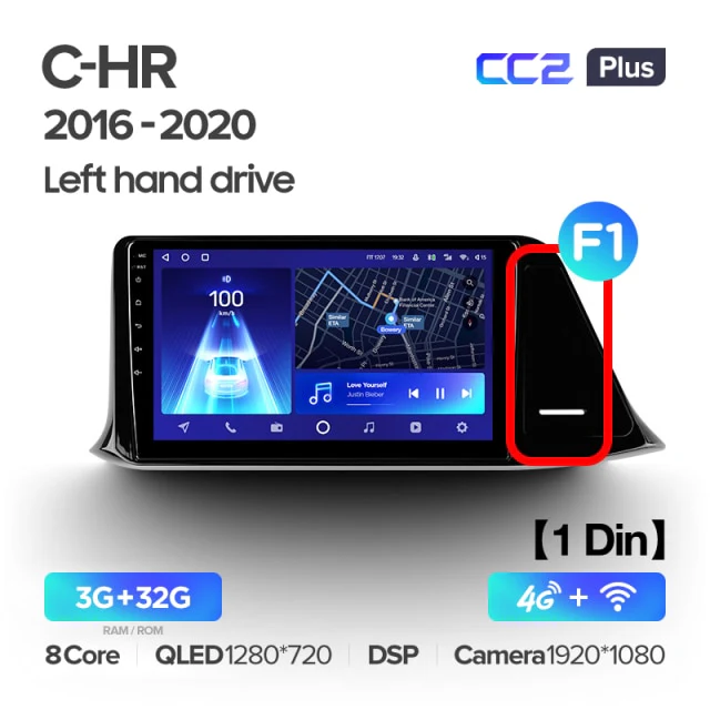 Toyota C-HR CHR (2016-2020) Left Hand Drive - Image 8