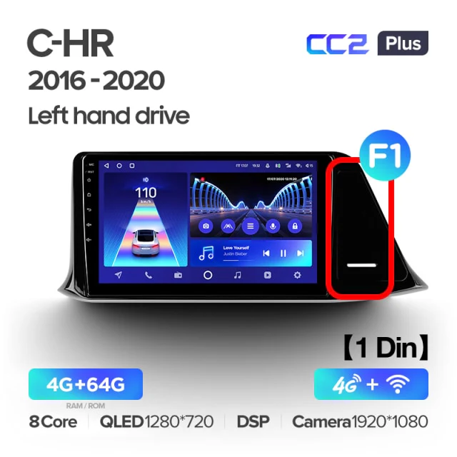 Toyota C-HR CHR (2016-2020) Left Hand Drive - Image 9