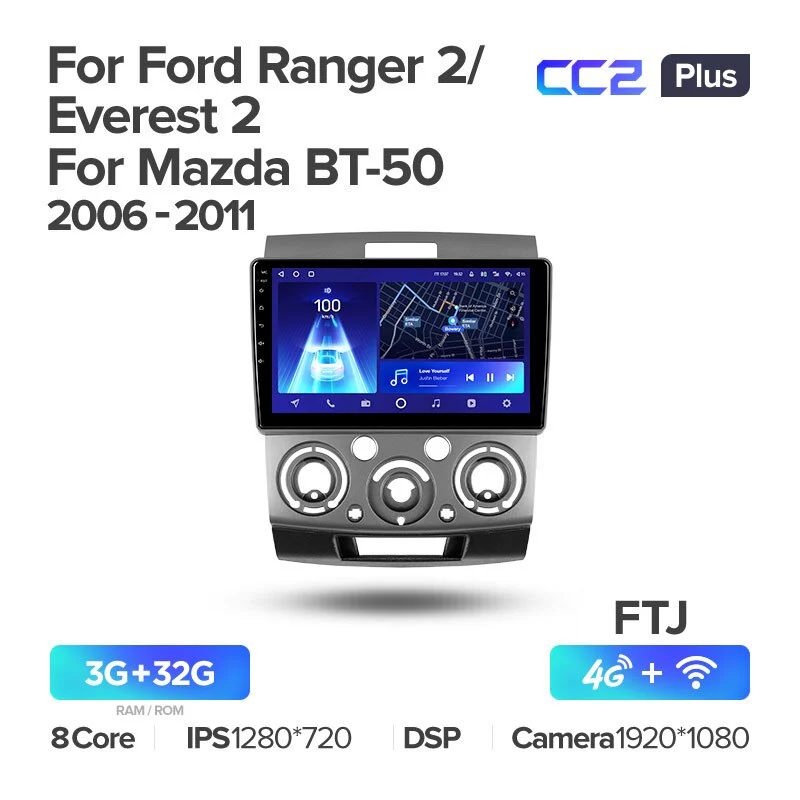 Ford Ranger 2 / Everest 2 / Mazda BT-50 J97M (2006-2011) - Image 6