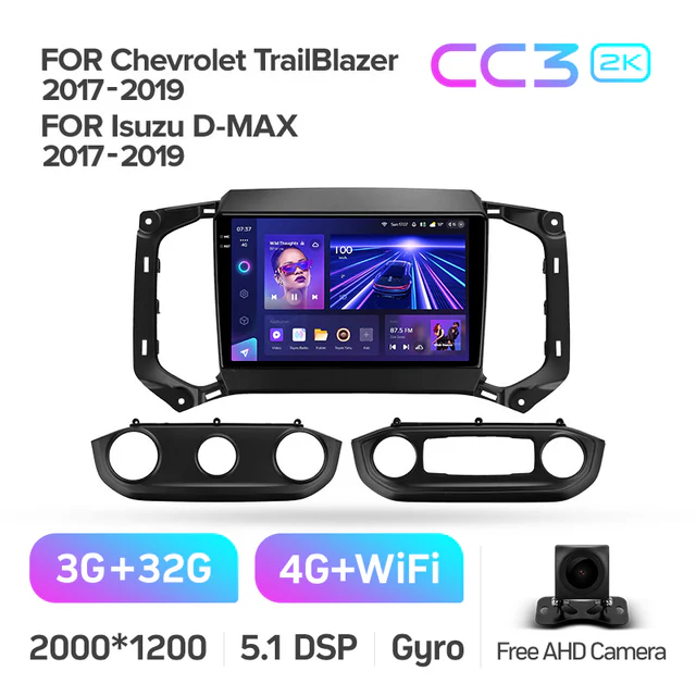Chevrolet TrailBlazer / Colorado / Isuzu D-MAX DMax / MU-X (2017-2019) - Image 6