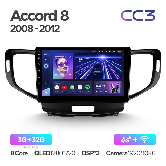 Honda Accord 8 / Acura TSX (2008-2012) F1 - Image 5