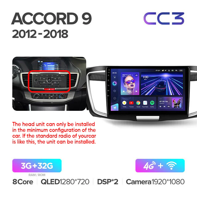 Honda Accord 9 CR (2012-2018) - Image 5