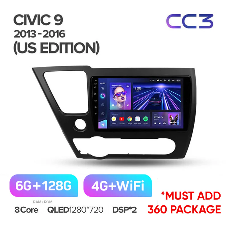 Honda Civic 9 (2013-2016) - Image 9