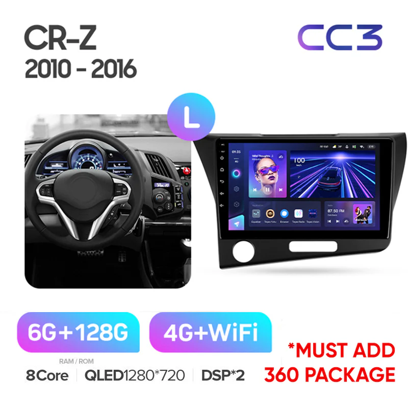 Honda CR-Z 1 CRZ (2010-2016) RHD & LHD - Image 10