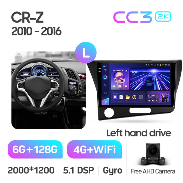 Honda CR-Z 1 CRZ (2010-2016) RHD & LHD - Image 13