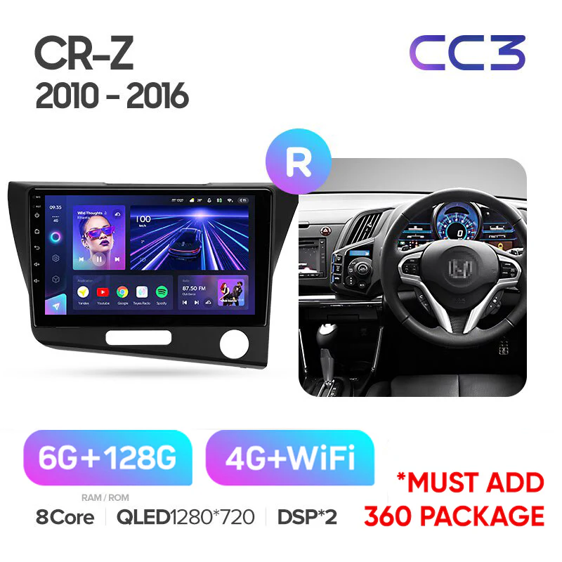 Honda CR-Z 1 CRZ (2010-2016) RHD & LHD - Image 5