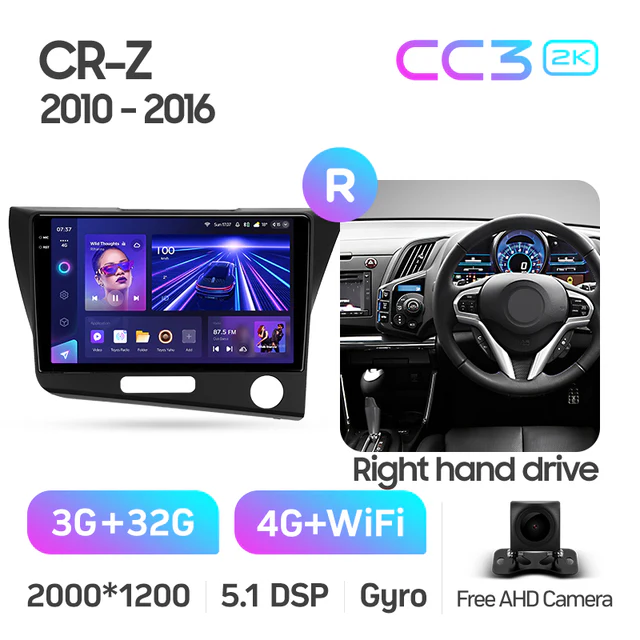 Honda CR-Z 1 CRZ (2010-2016) RHD & LHD - Image 6