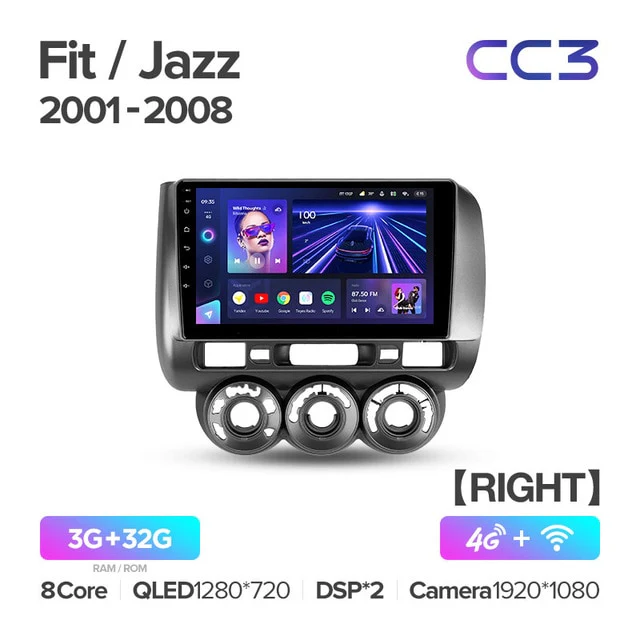 Honda Fit Jazz GD (2001-2008) Right hand driver - Image 4