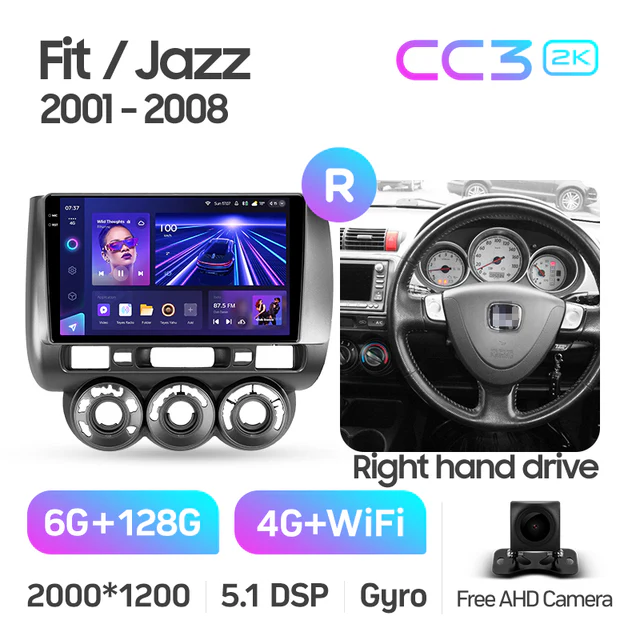 Honda Fit Jazz GD (2001-2008) Right hand driver - Image 7