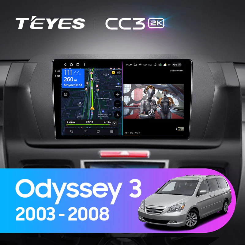 Honda Odyssey 3 RL3 RL4 (2003-2008)