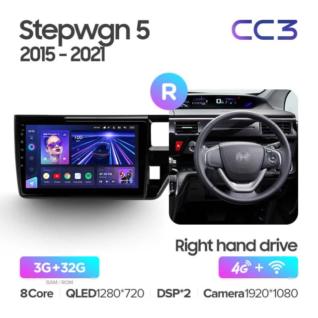 Honda Stepwgn Stepwagon 5 (2015-2021) Right hand driver - Image 4