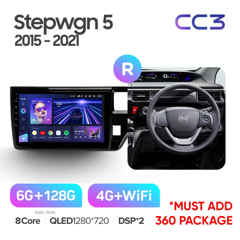 Honda Stepwgn Stepwagon 5 (2015-2021) Right hand driver - Image 5