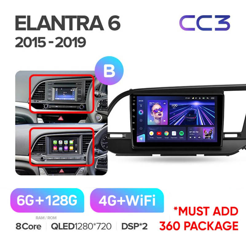 Hyundai Elantra 6 (2015-2019) Right hand drive - Image 10