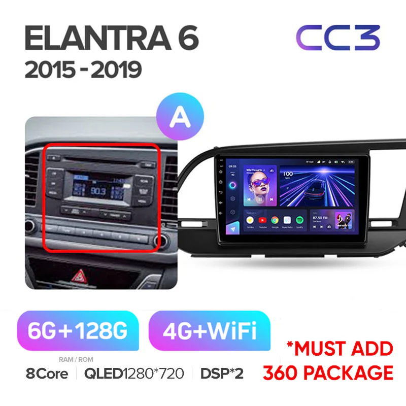 Hyundai Elantra 6 (2015-2019) Right hand drive - Image 5