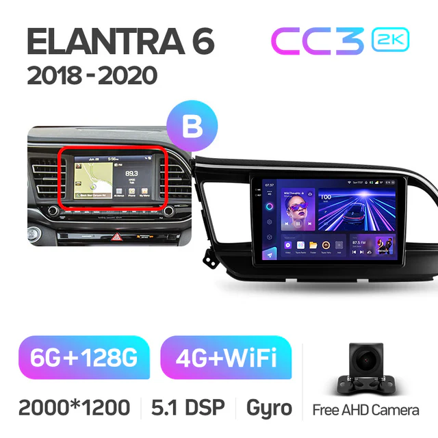 Hyundai Elantra 6 (2018-2020) Left Hand Drive - Image 13