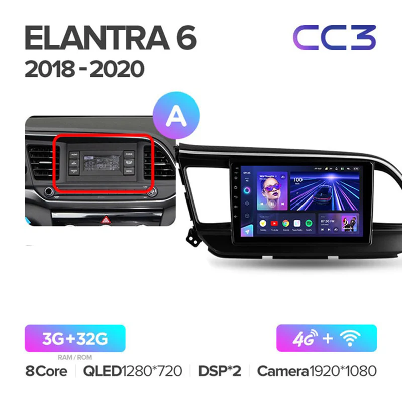 Hyundai Elantra 6 (2018-2020) Left Hand Drive - Image 4