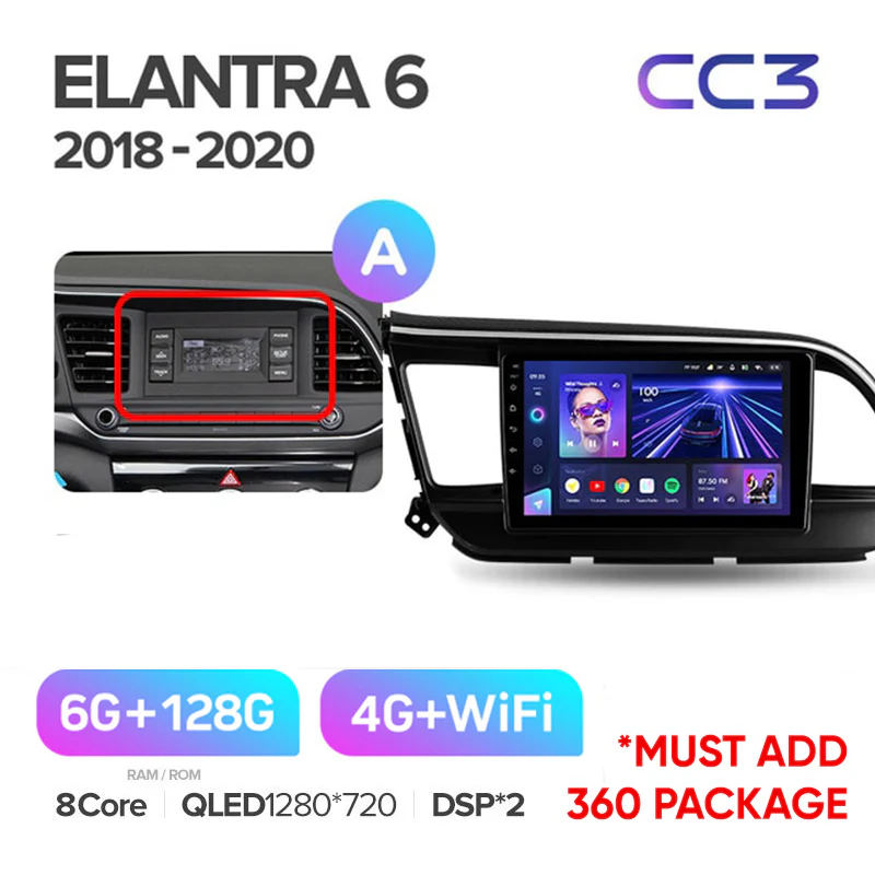 Hyundai Elantra 6 (2018-2020) Left Hand Drive - Image 5