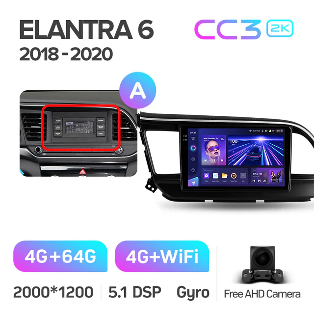 Hyundai Elantra 6 (2018-2020) Left Hand Drive - Image 7