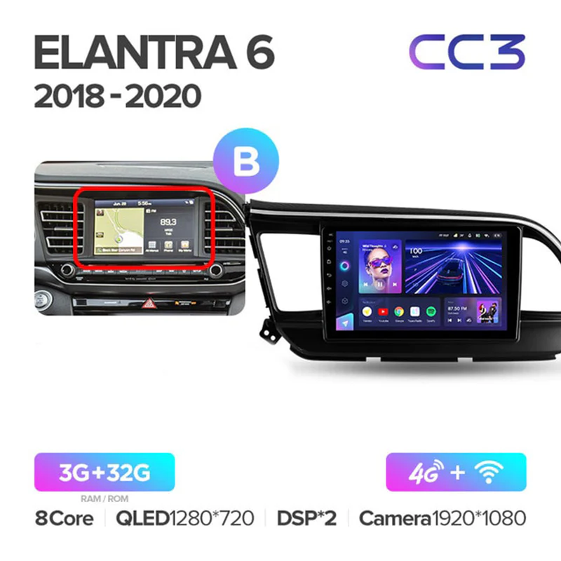 Hyundai Elantra 6 (2018-2020) Left Hand Drive - Image 9