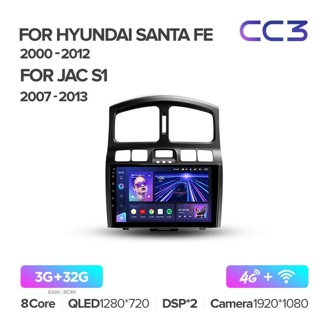 Hyundai Santa Fe SM (2000-2012) / JAC S1 (Rein) 1 (2007-2013) - Image 4