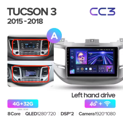 Hyundai Tucson 3 (2015-2018) Left Hand Drive - Image 4
