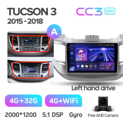 Hyundai Tucson 3 (2015-2018) Left Hand Drive - Image 6