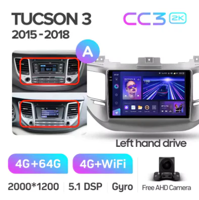Hyundai Tucson 3 (2015-2018) Left Hand Drive - Image 7
