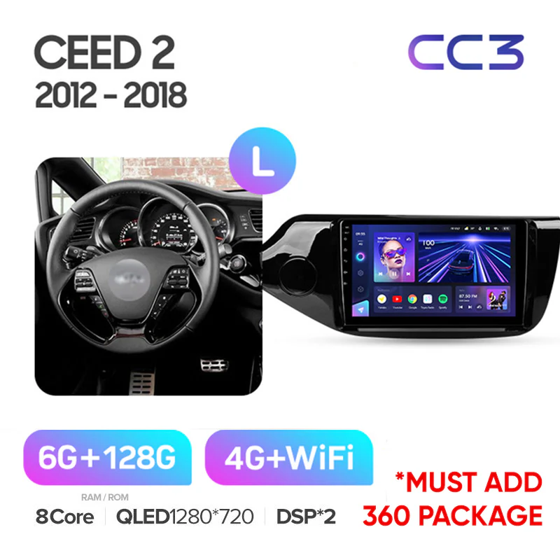 Kia CEED Ceed 2 JD (2012-2018) Left Hand Drive - Image 5
