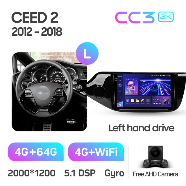 Kia CEED Ceed 2 JD (2012-2018) Left Hand Drive - Image 7