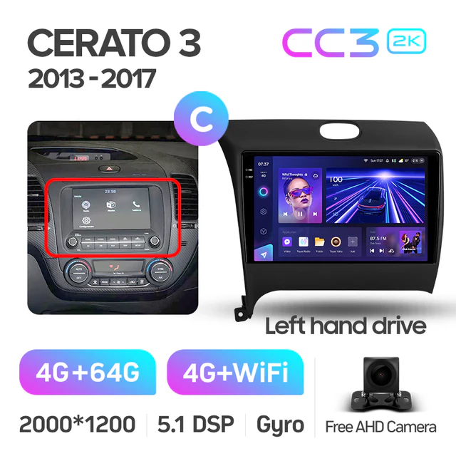 Kia Cerato 3 (2013-2017) Left Hand Drive - Image 12
