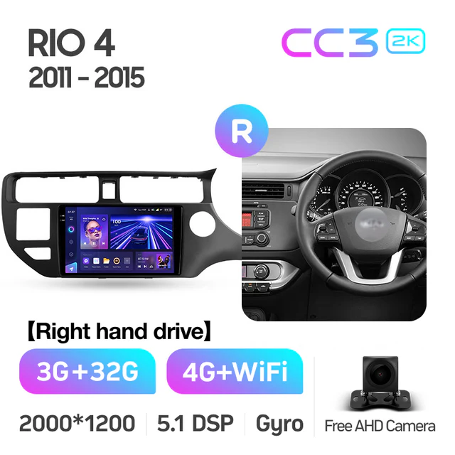 Kia RIO 4 K3 (2011-2015) Right Hand Drive - Image 6