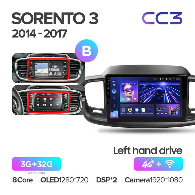 Kia Sorento 3 (2014-2017) Left Hand Drive - Image 9