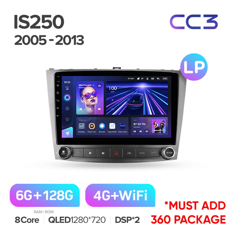Lexus IS250 XE20 (2005-2013) F2 - Image 5