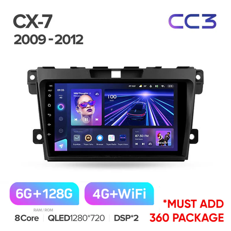 Mazda CX7 CX-7 CX 7 ER (2009-2012) - Image 5