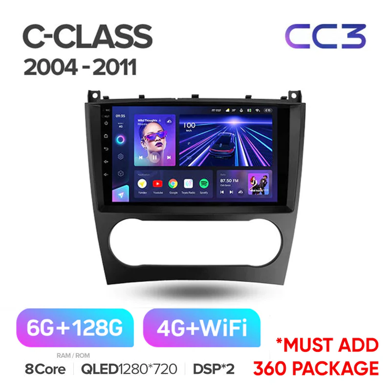 Mercedes Benz C-Class C Class W203 W209 C180 C200 CL203 C209 A209 (2004-2011) - Image 5