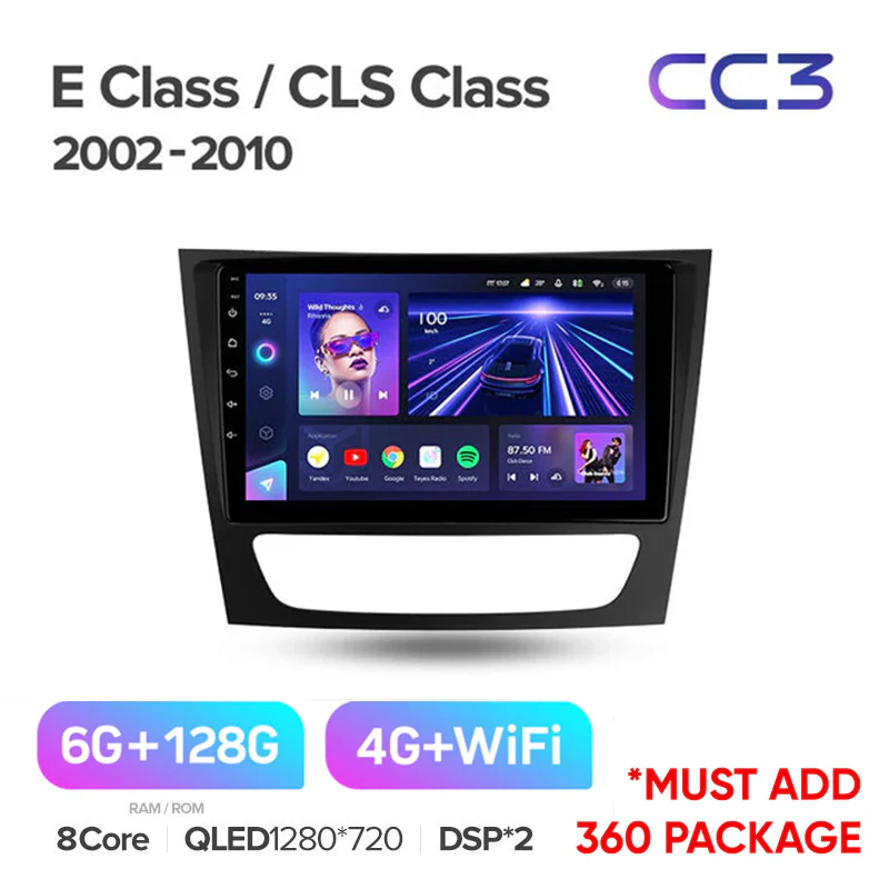 Mercedes Benz E-Class S211 W211 CLS Class C219 (2002-2010) - Image 5