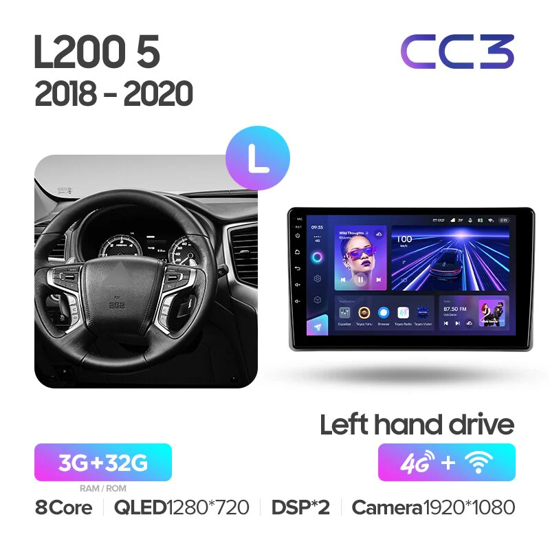 Mitsubishi L200 Triton 5 (2018-2022) Left Hand Drive - Image 5
