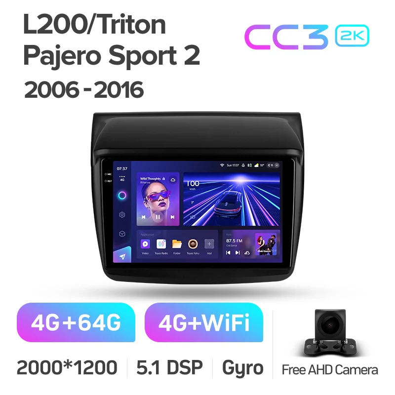 Mitsubishi Pajero Sport 2 (2008-2016) / L200 4 (2006-2015) / Triton (2006-2014) - Image 7