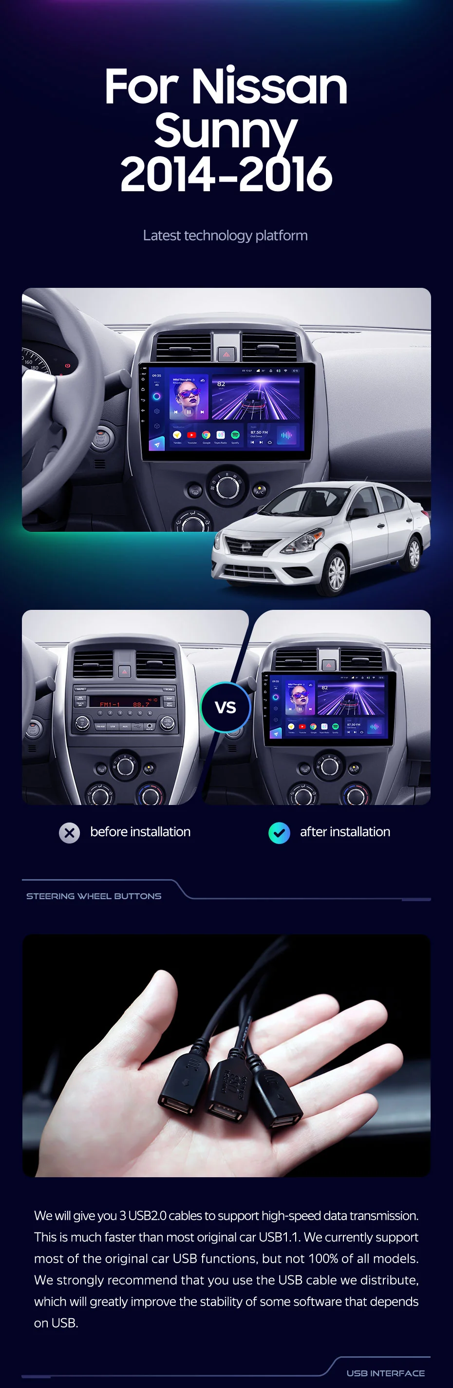 Nissan Sunny (2014-2016) - Image 2