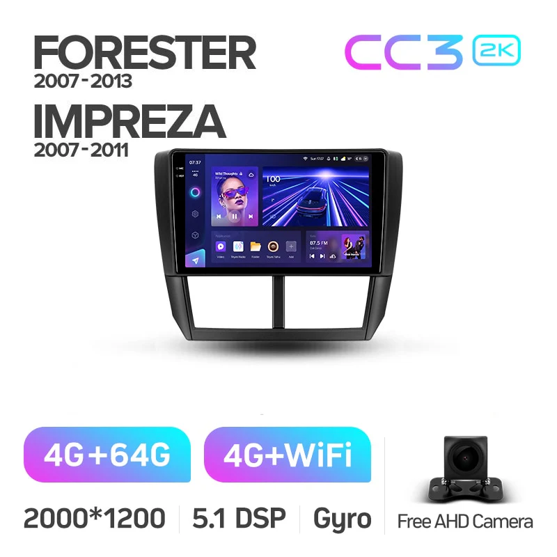 Subaru Forester 3 SH (2007-2013) / Subaru Impreza GH GE (2007-2011) - Image 7