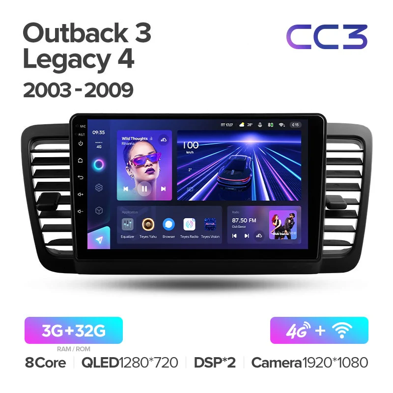 Subaru Outback 3 Legacy 4 (2003-2009) Left Hand Drive - Image 4
