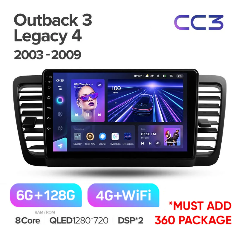 Subaru Outback 3 Legacy 4 (2003-2009) Left Hand Drive - Image 5